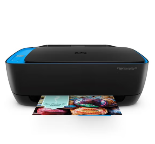 惠普（HP）4729 彩色噴墨打印機一體機低成本打?。o線打印 復印 掃描）家用照片打印機